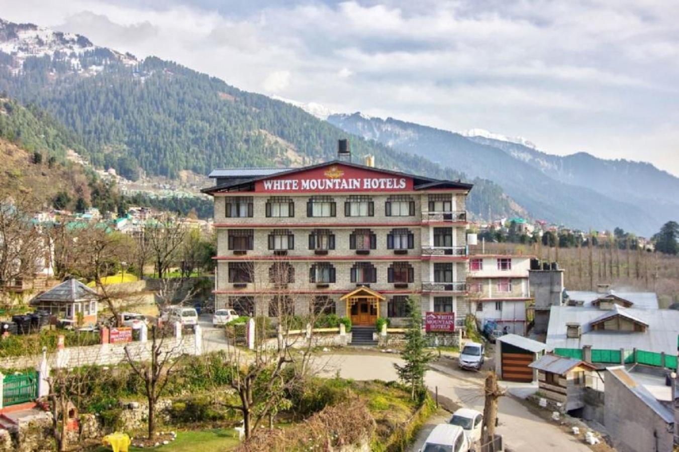 Hotel White Mountain Manāli Exteriér fotografie