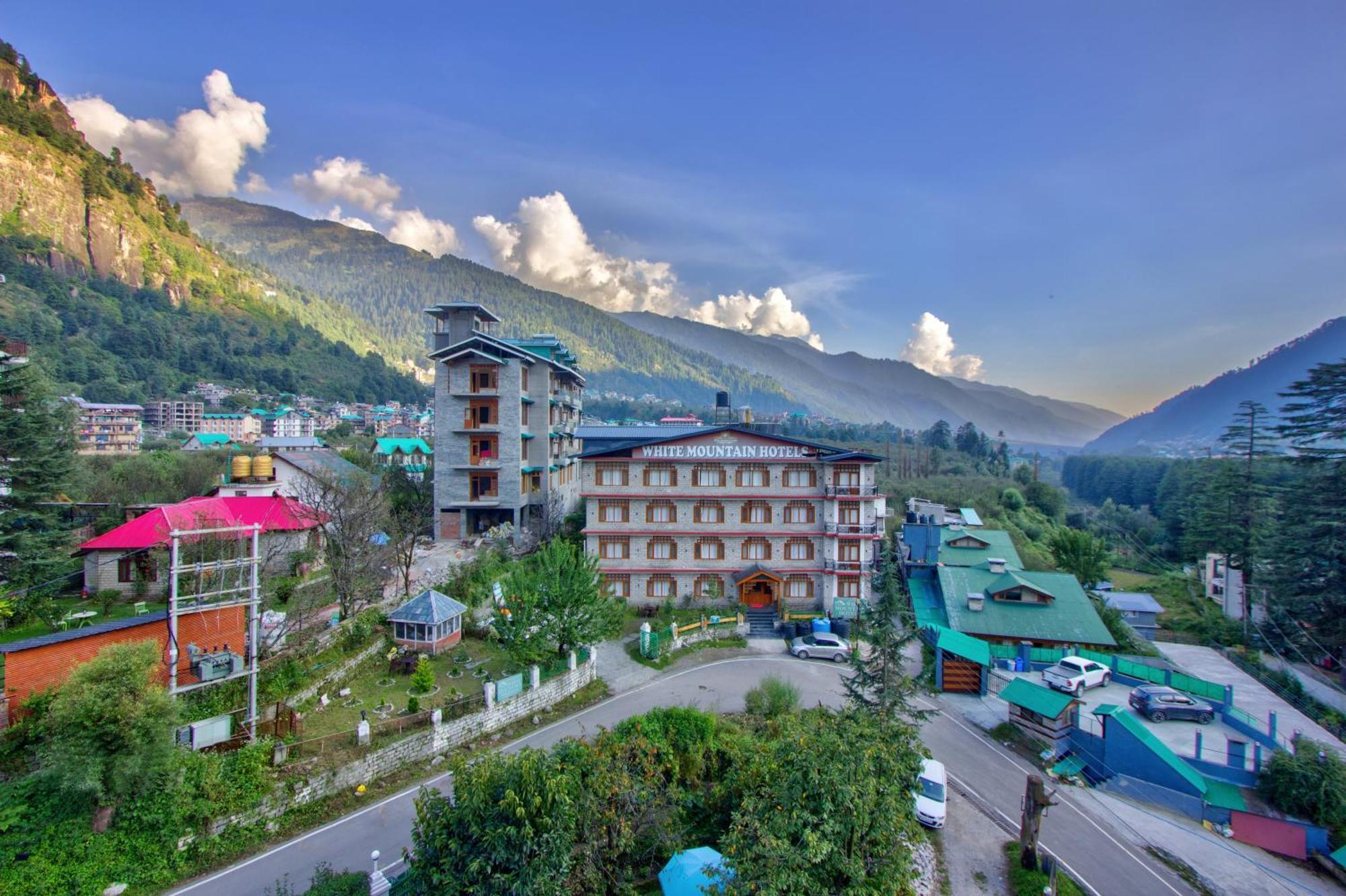 Hotel White Mountain Manāli Exteriér fotografie