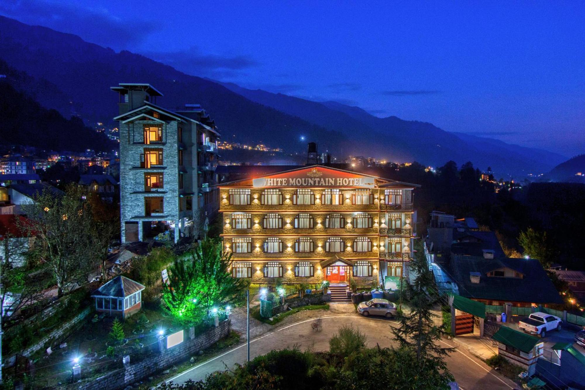 Hotel White Mountain Manāli Exteriér fotografie