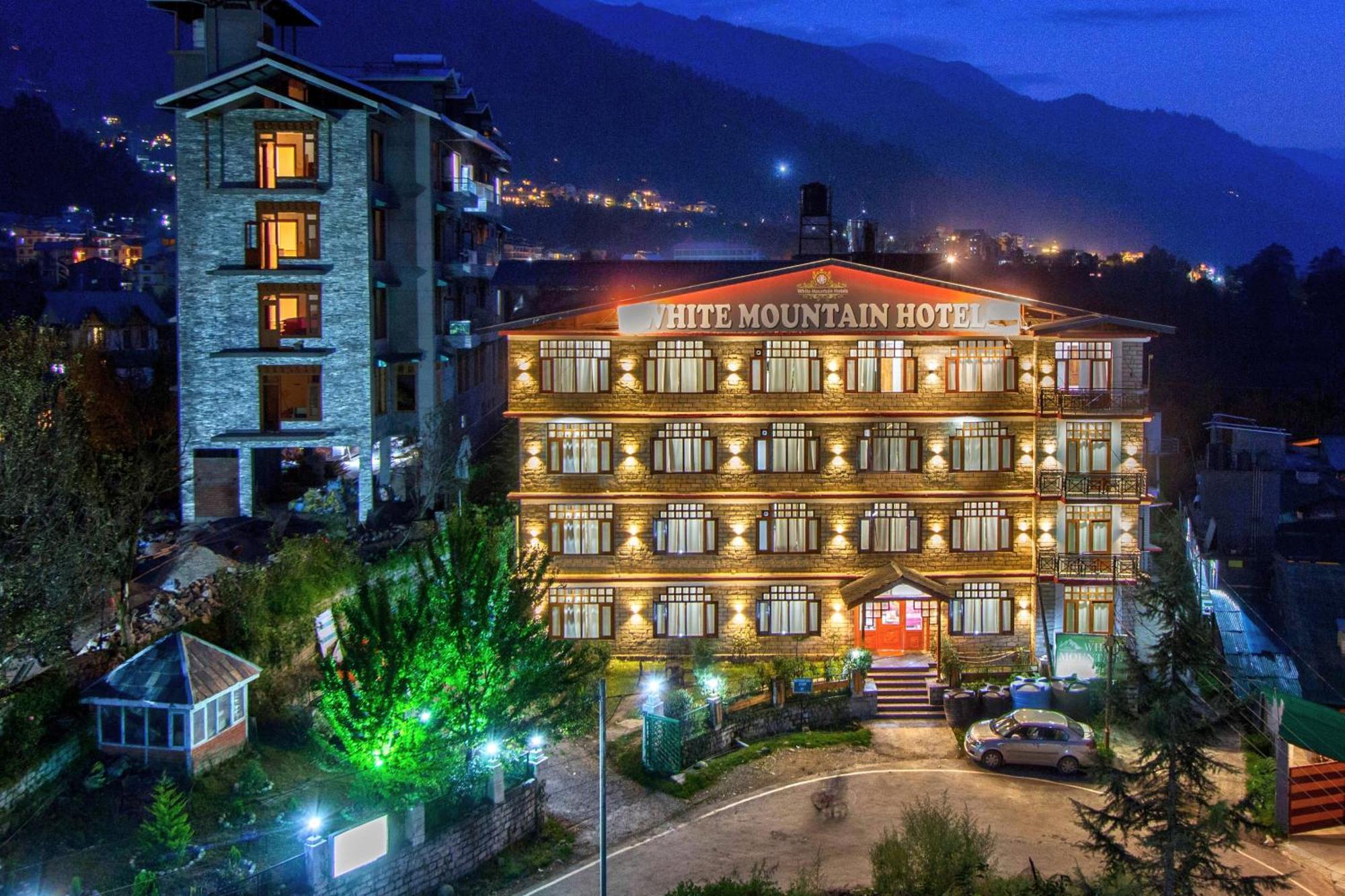 Hotel White Mountain Manāli Exteriér fotografie