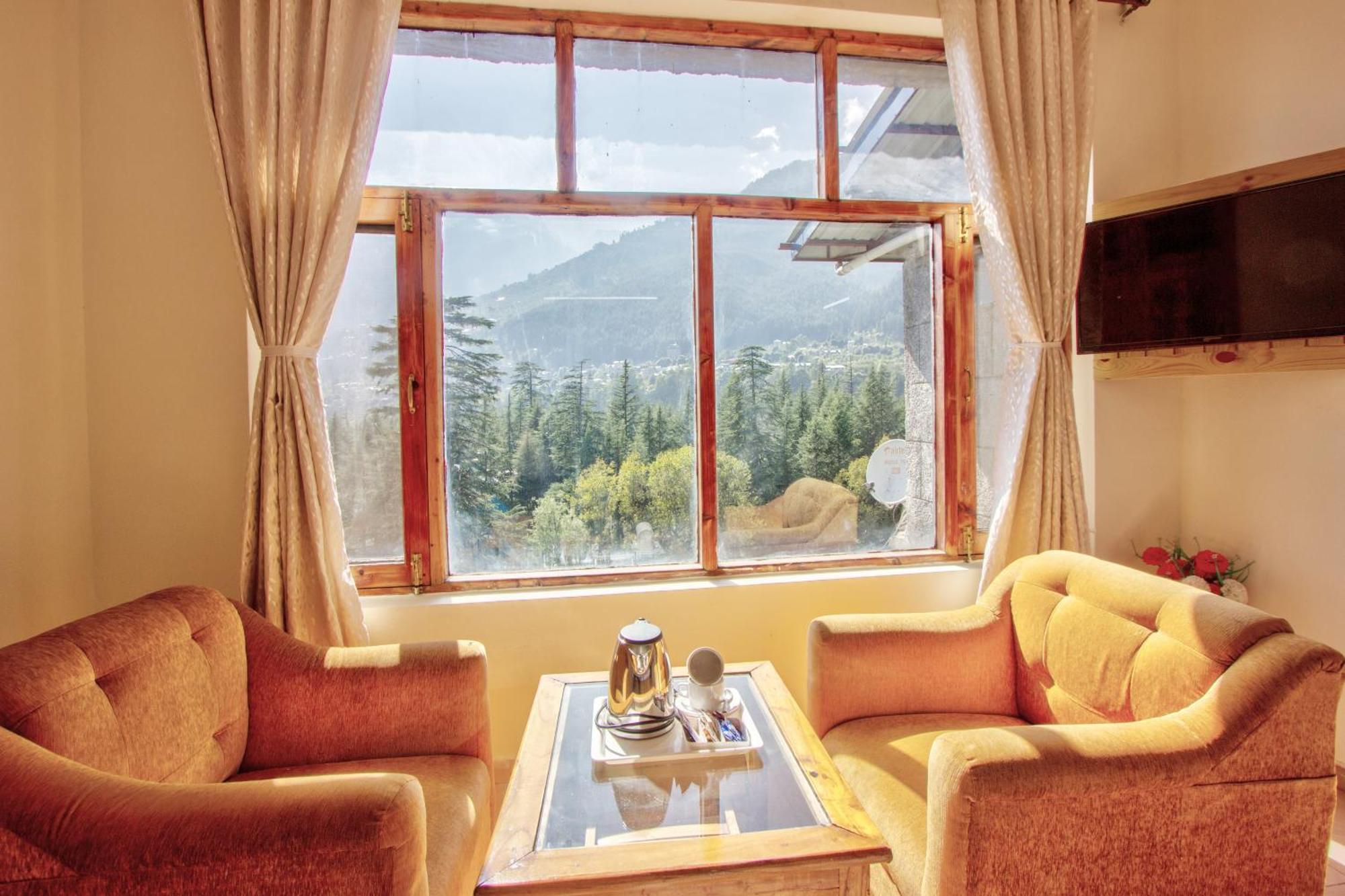 Hotel White Mountain Manāli Exteriér fotografie