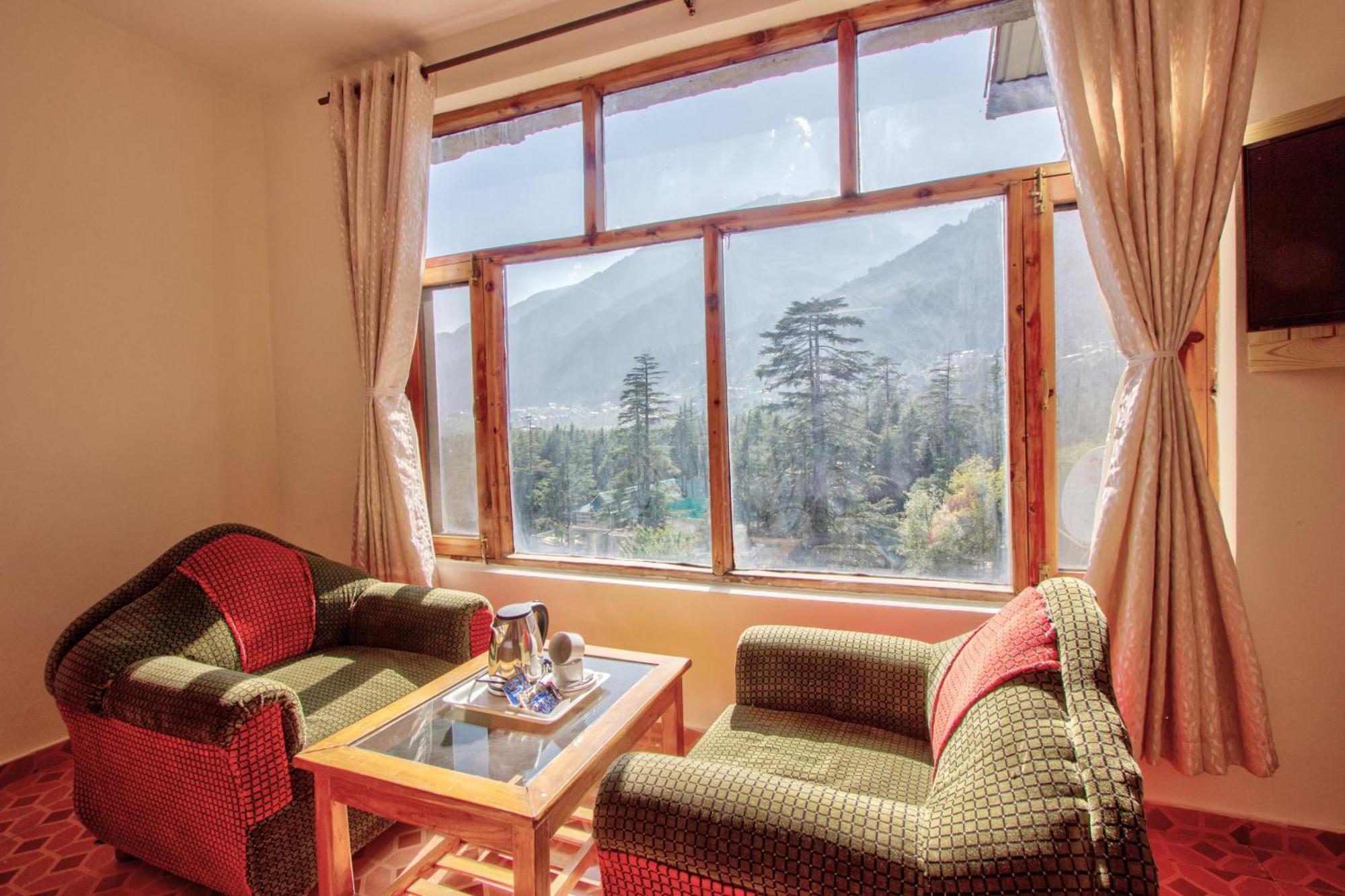 Hotel White Mountain Manāli Exteriér fotografie