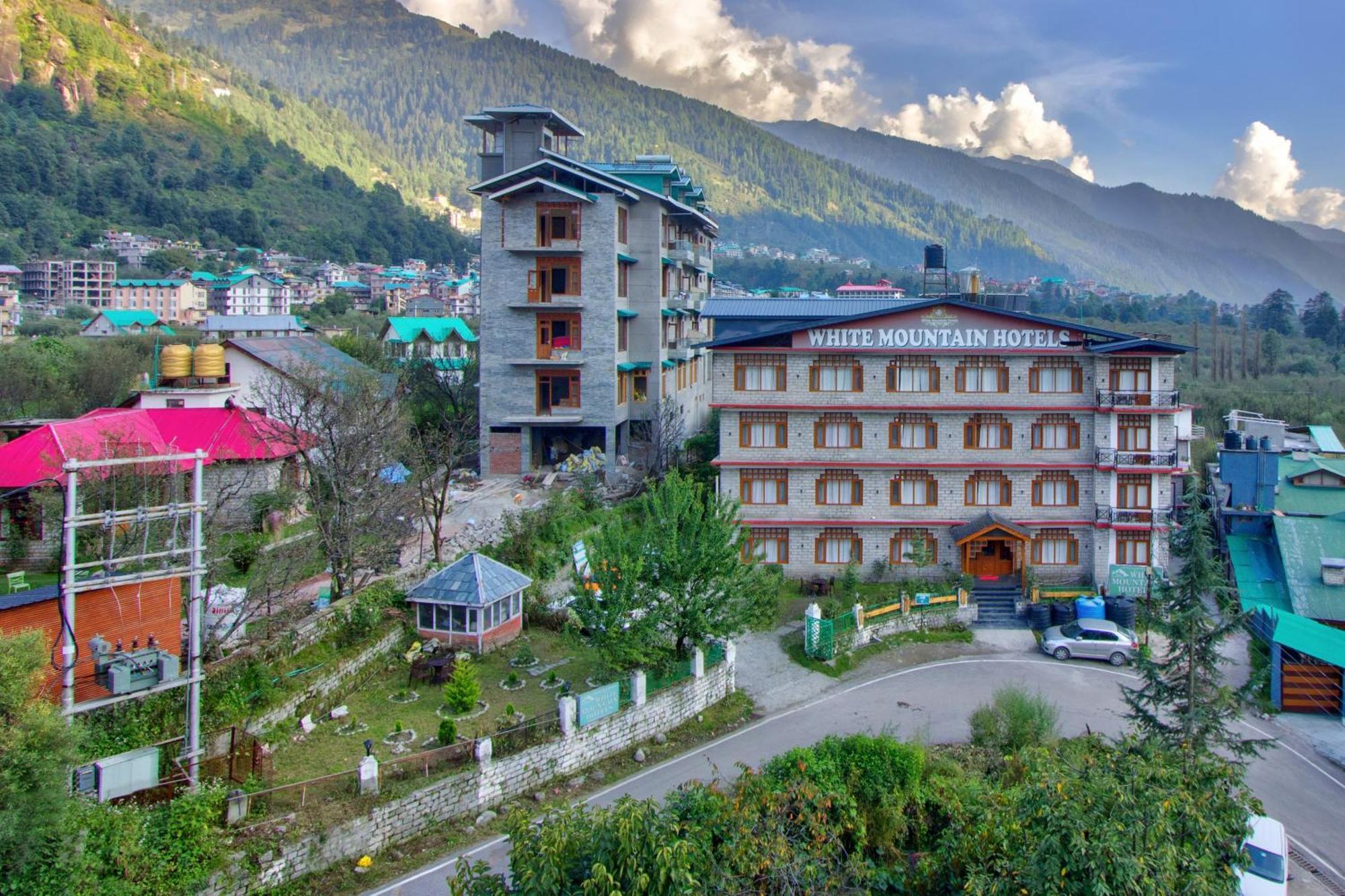 Hotel White Mountain Manāli Exteriér fotografie