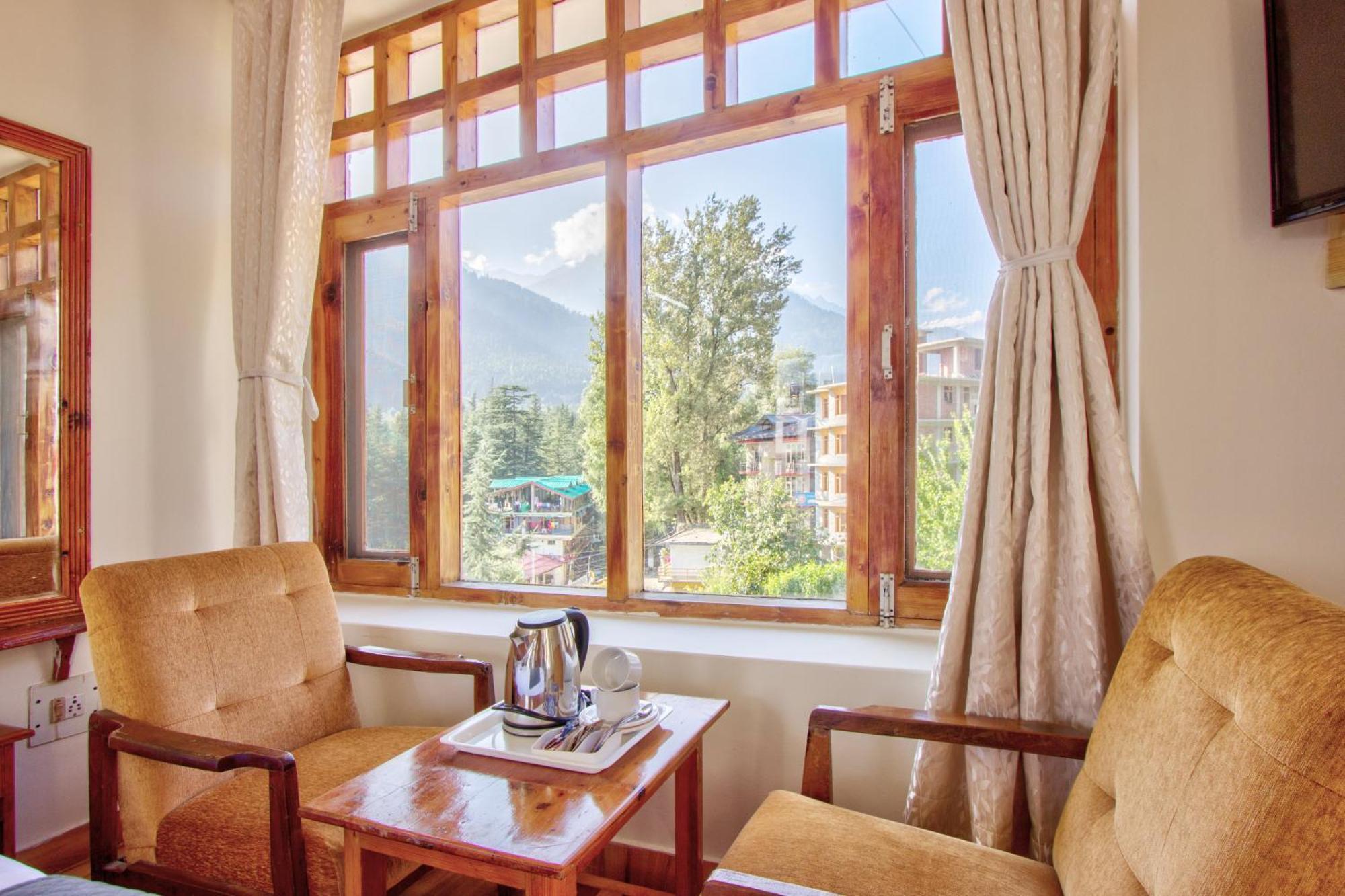 Hotel White Mountain Manāli Exteriér fotografie